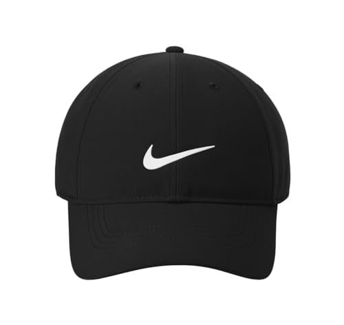 Gorra de golf Nike Standard, negra, ajustable