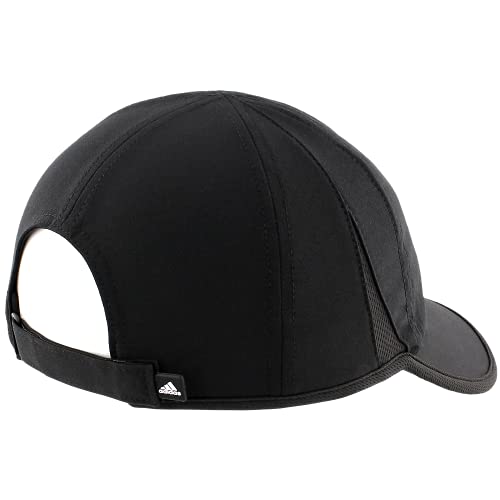 Gorra deportiva de ajuste relajado Superlite de adidas para hombre, color negro, talla única