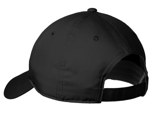 Gorra de golf Nike Standard, negra, ajustable