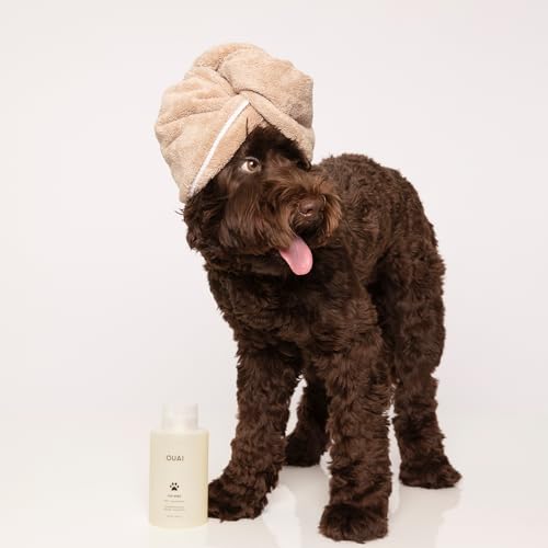 Champú para mascotas OUAI Fur Bébé, aroma Mercer Street: champú y limpiador para pelaje de perros que hidrata, limpia y da brillo al pelo de las mascotas