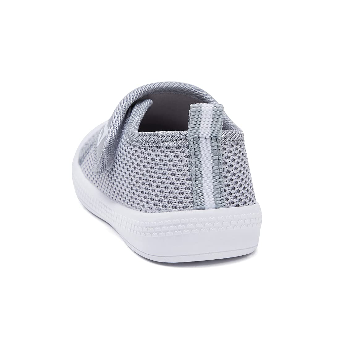 BMCiTYBM Zapatos para bebés y niñas, primeros pasos, transpirables, ligeros, antideslizantes, talla 6, 9, 12, 18 y 24 meses, gris, talla 12 a 18 meses, para bebés