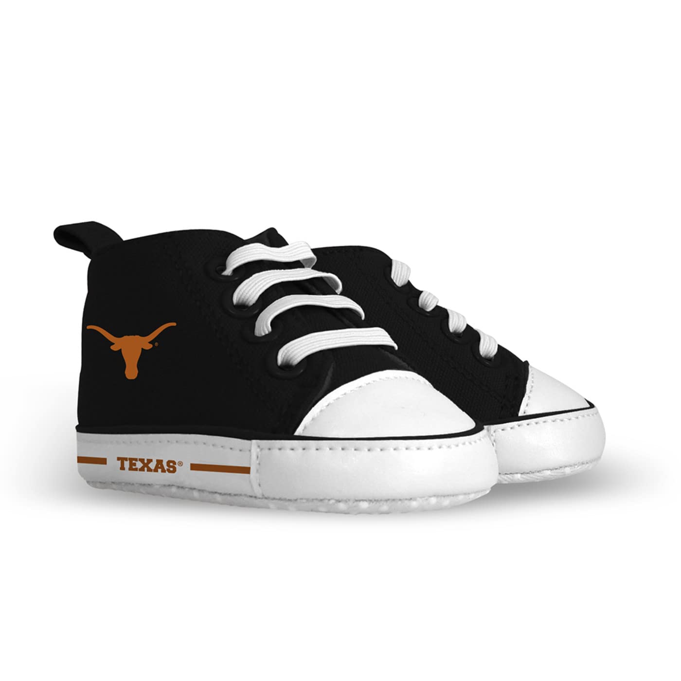 Zapatos para bebés con licencia oficial de los Texas Longhorns de la NCAA para niños pequeños de BabyFanatic