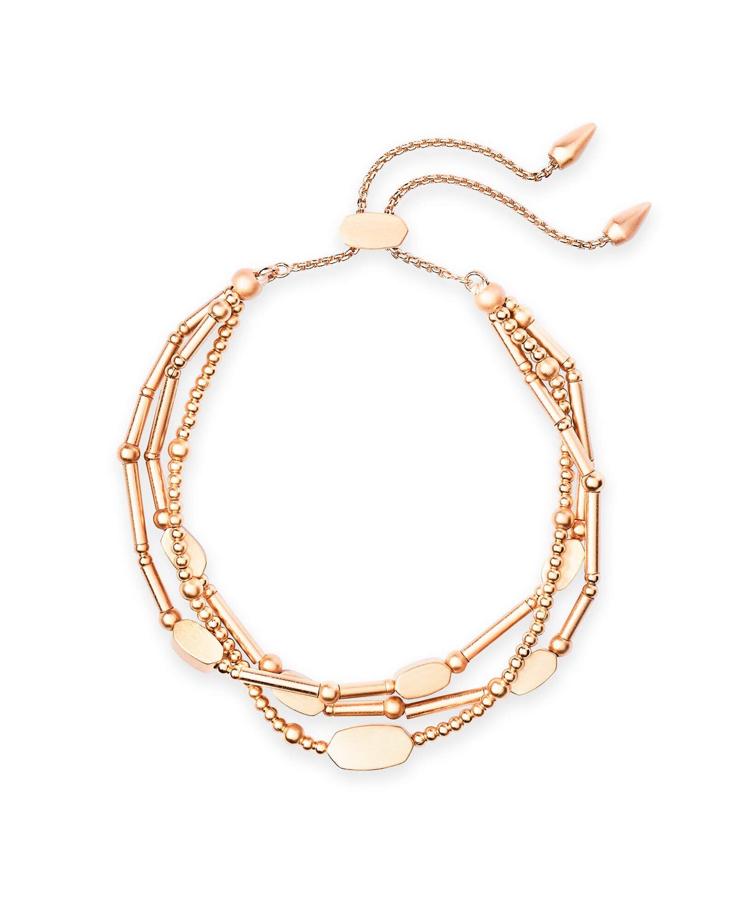 Pulsera de cuentas Chantal de Kendra Scott para mujer, joyería de moda, chapada en oro rosa de 14 k