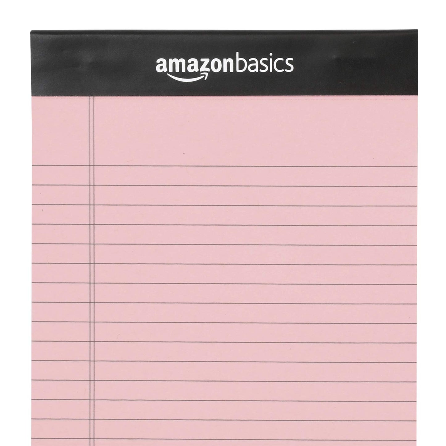 Bloc de notas con líneas estrechas de Amazon Basics, 5 x 8 pulgadas, 6 unidades (bloc de 50 hojas), multicolor