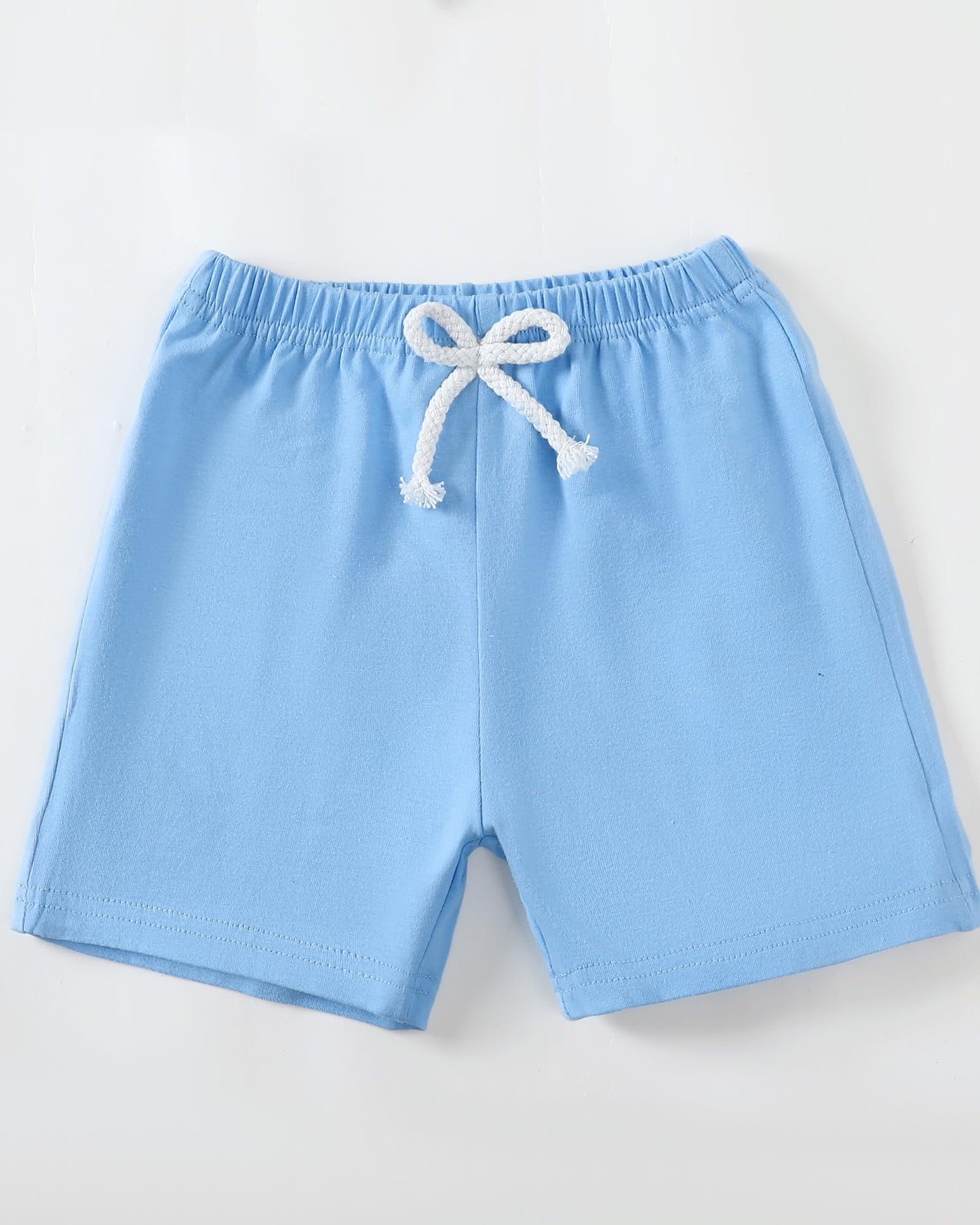 Conjuntos de ropa de verano para bebés y niños de Mioglrie, conjunto de camiseta de manga corta a rayas y pantalones cortos casuales elásticos de 12 a 18 meses